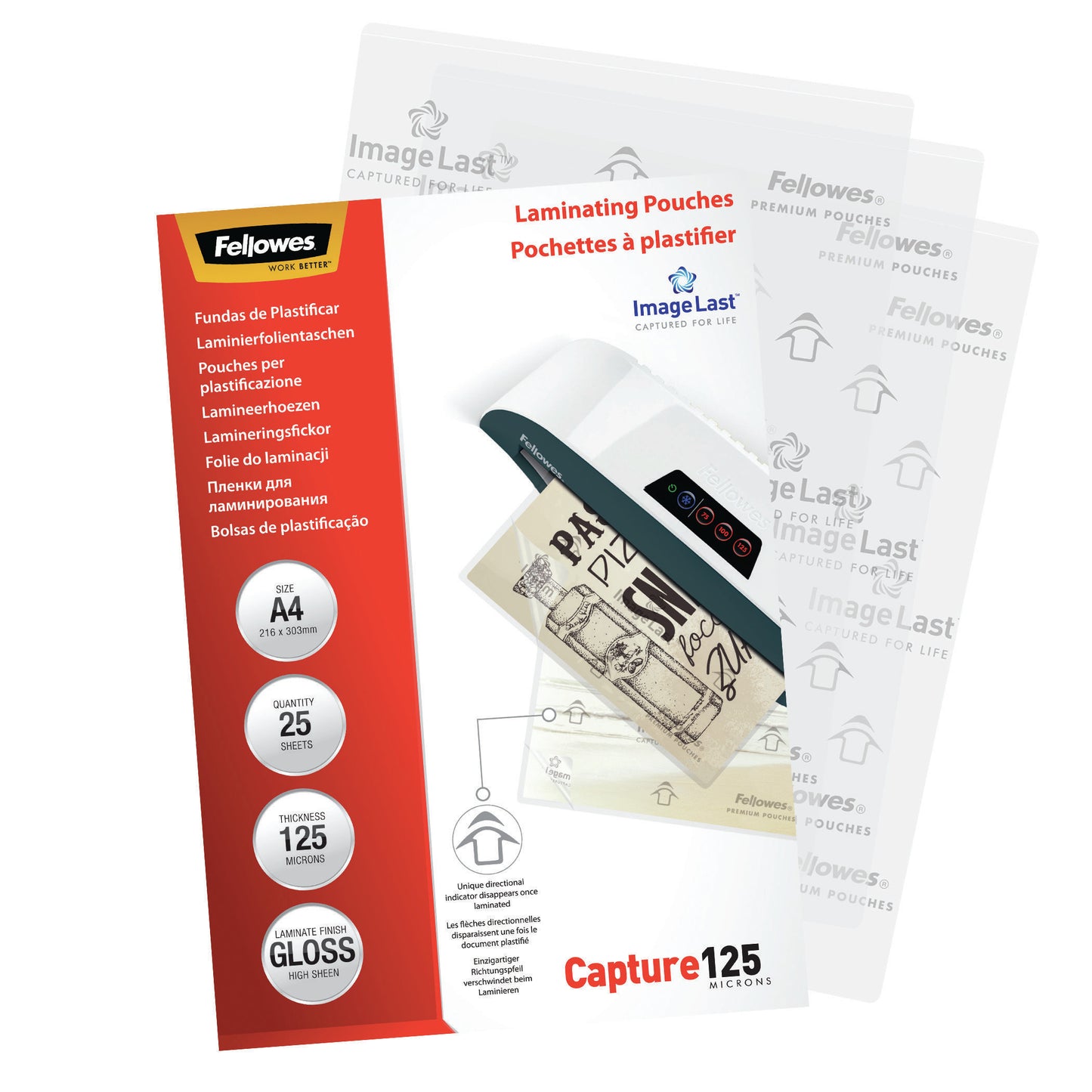 Fellowes ImageLast A4 125 micron   25-pack