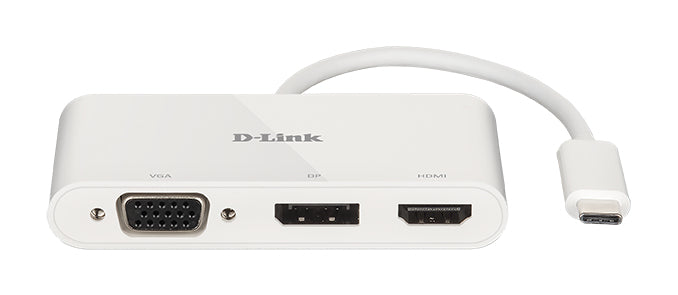 D-Link DUB-V310 USB-C 3-Port Video Adapter