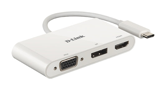 D-Link DUB-V310 USB-C 3-Port Video Adapter