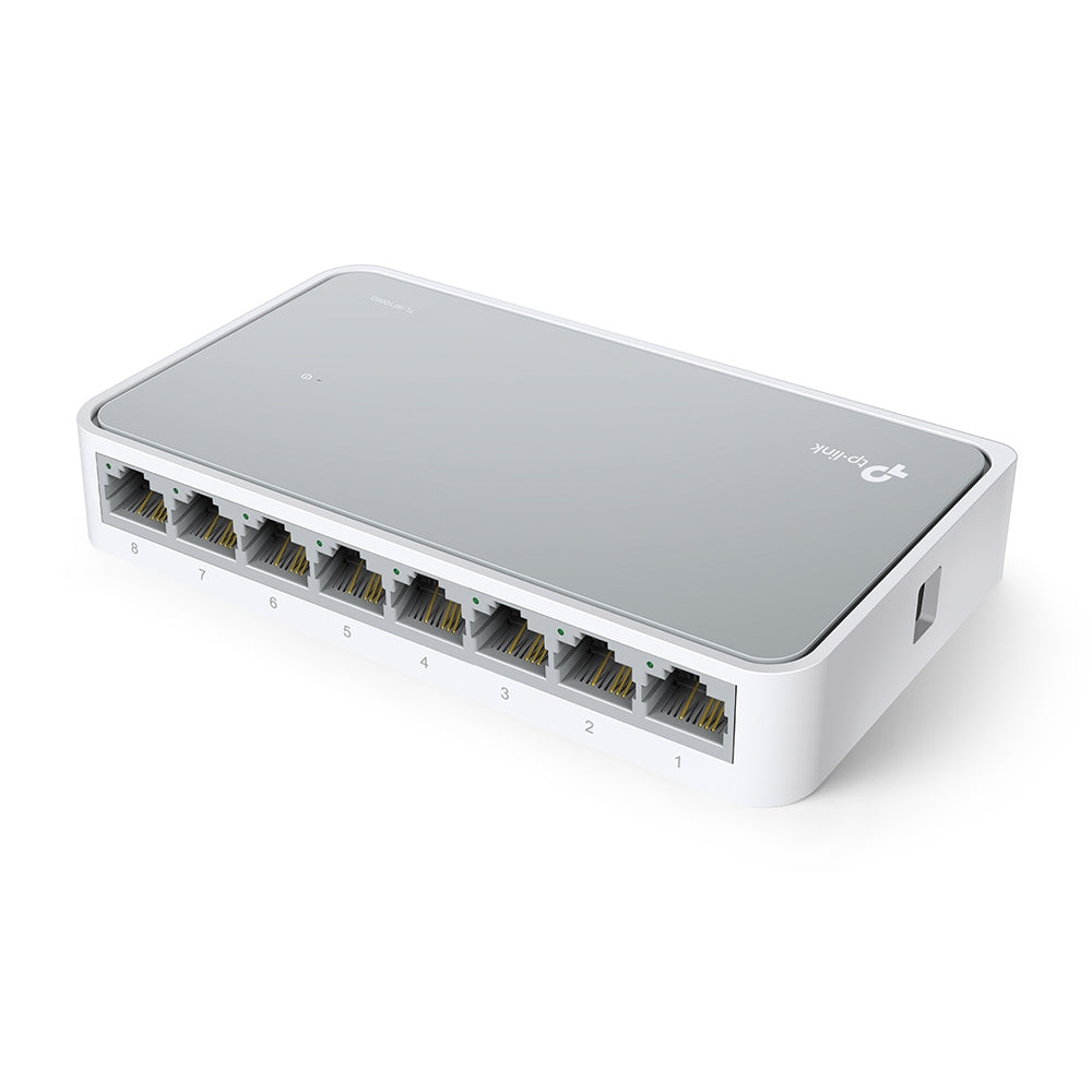 TP-LINK TL-SF 1008 D 8-port 10/100 Desktop Switch