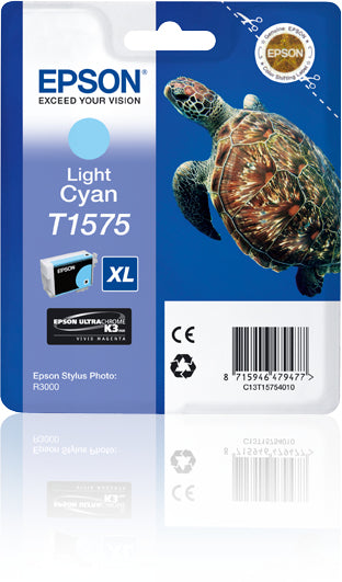 Epson ink cartridge light cyan T 157                     T 1575