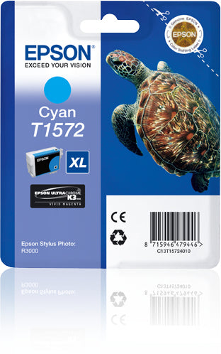 Epson ink cartridge cyan T 157                     T 1572
