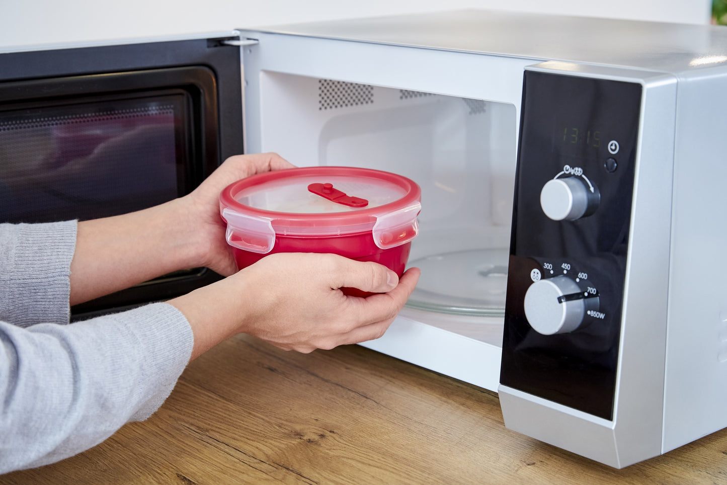 EMSA Clip&Micro Microwave Box 1,1 L round