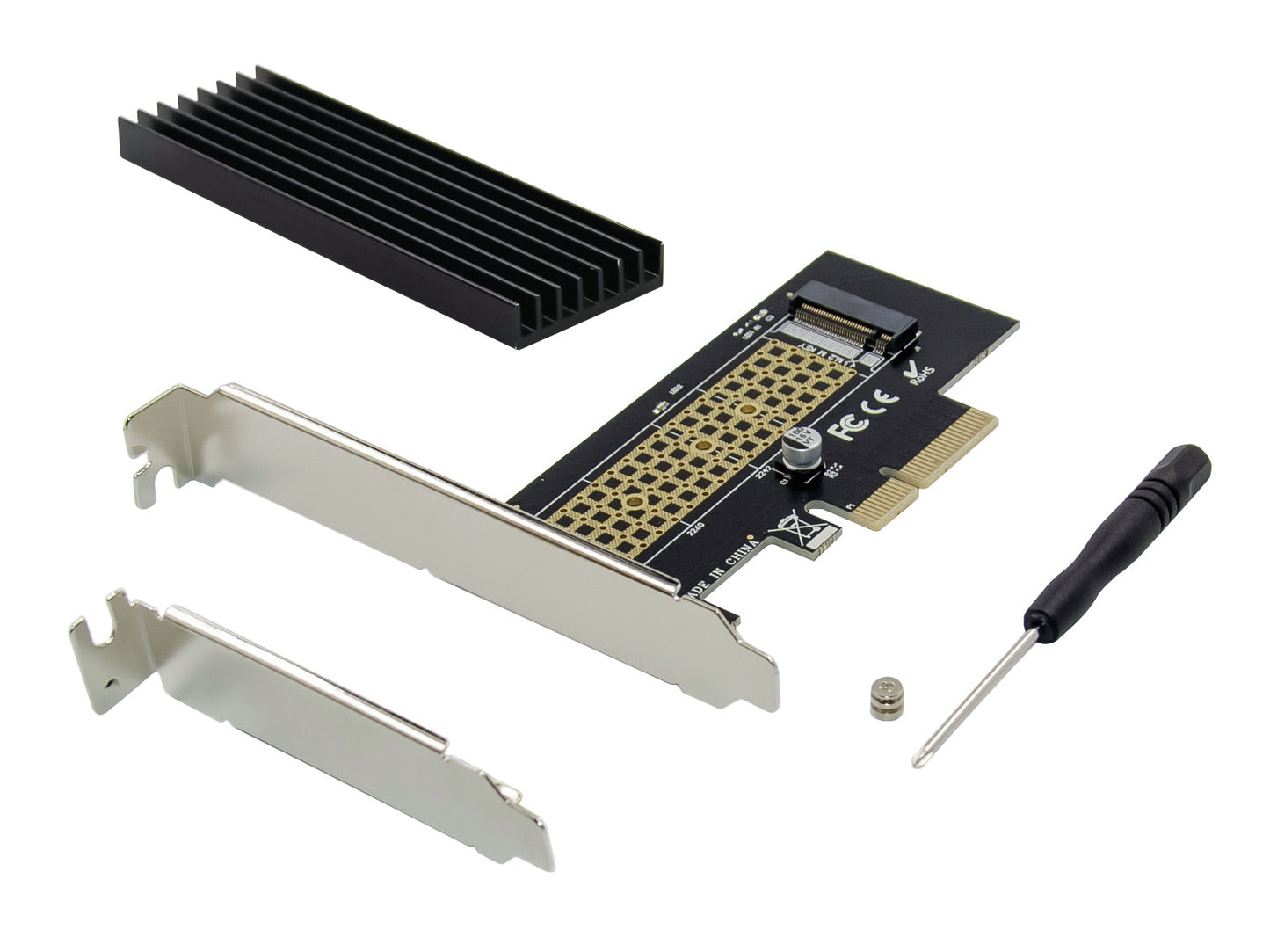 Conceptronic EMRICK05BS M.2-NVMe-SSD-PCIe-Card