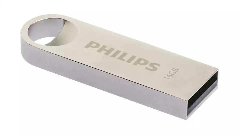 Philips USB 2.0             16GB Moon Vintage Silver
