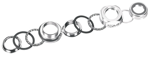 Balhoofdset 1" Ergotec A101GK met draad - zilver