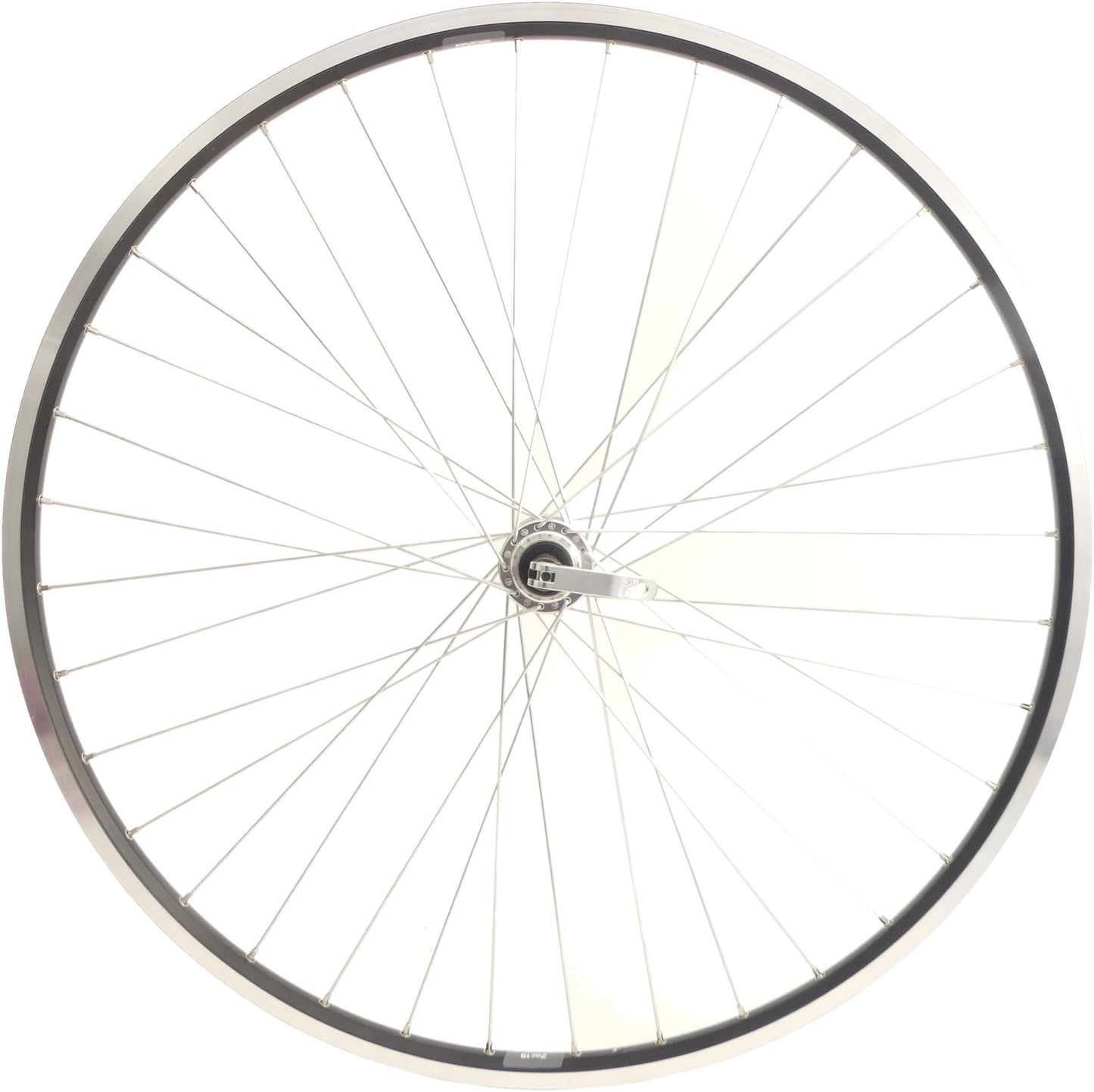 Achterwiel 28" / 622x19C Ryde ZAC 19 velg met 7/8 speed freewheel en snelspanner - zwart