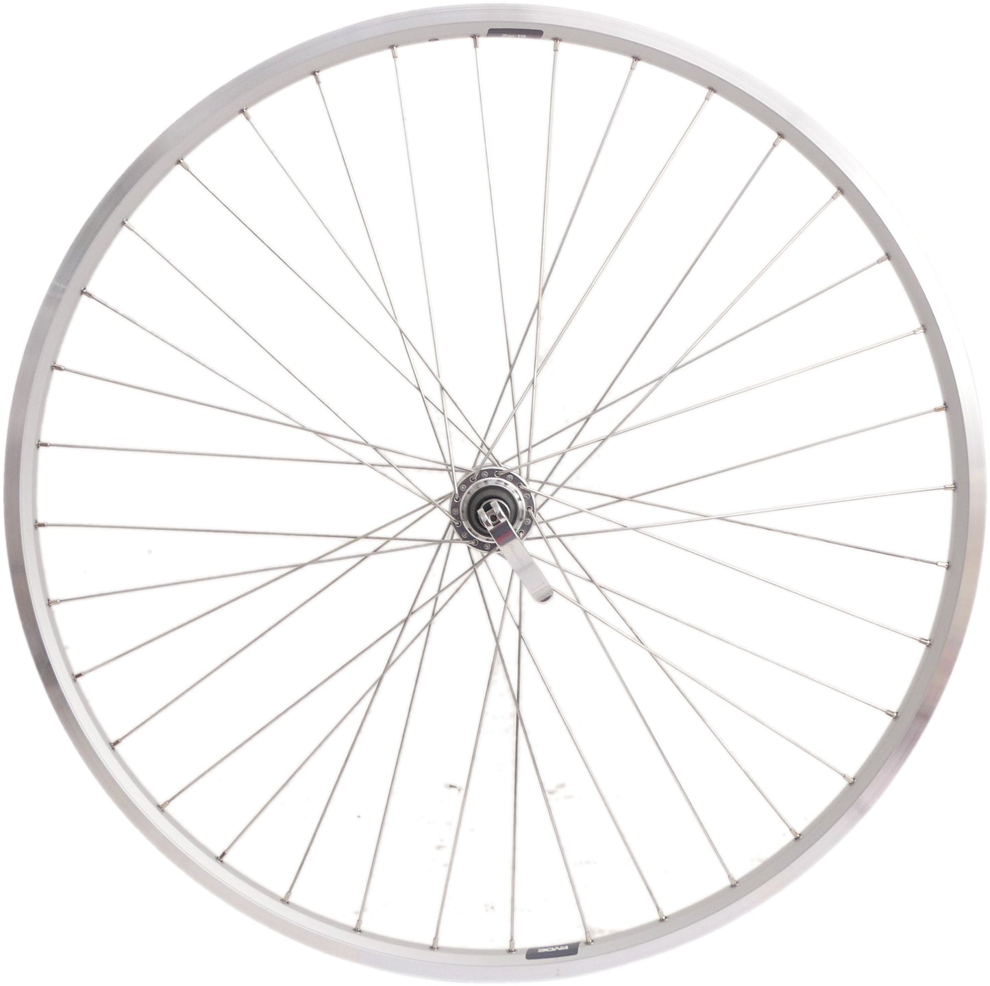 Achterwiel 28" / 622 x 19C Ryde ZAC19 velg met Sunrace HBM53 naaf 8/9/10 speed - zilver