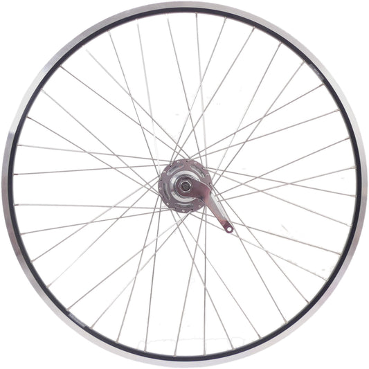 Achterwiel 28" / 622 x 19C Ryde ZAC19 velg met Shimano Nexus 7 remnaaf - zwart / zilver