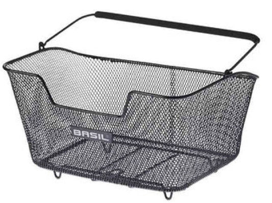 Fietsmand Basil Base M 43 x 30 x 23 cm - zwart