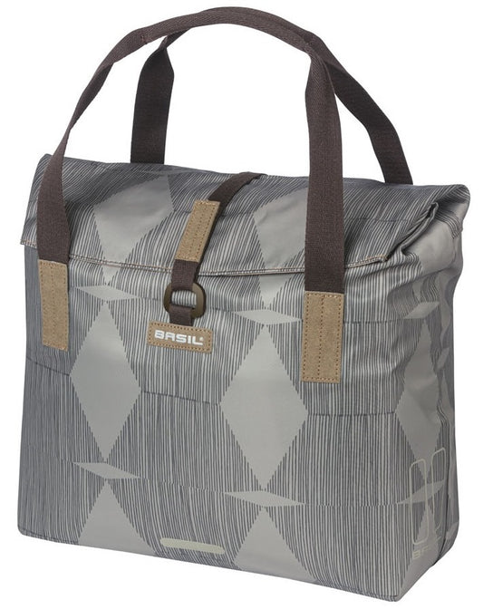 Fietsshopper Basil Elegance 20-26 liter 39 x 39 x 17 cm - chateau taupe
