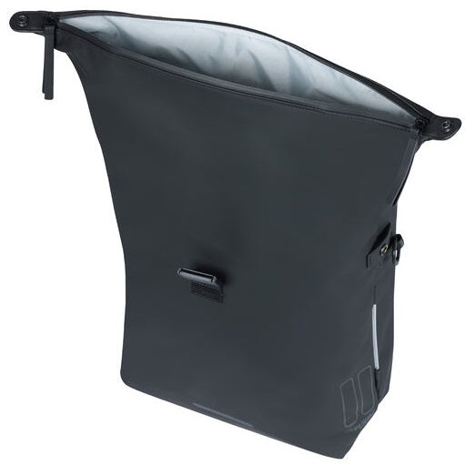Fietsschoudertas Basil SoHo MIK SIDE 17 liter 16 x 32 x 37 cm - zwart