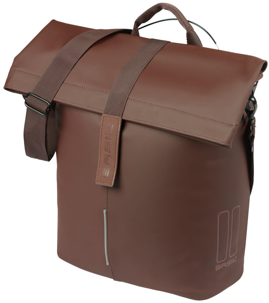 Fietsshopper Basil City MIK Studs 14-16 liter 11 x 29 x 36 cm - bruin