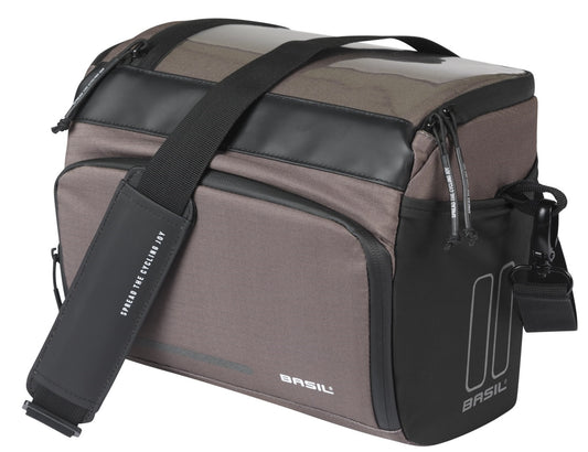 Stuurtas Basil Move KF 7-8 liter 17 x 23 x 20 cm - bruin