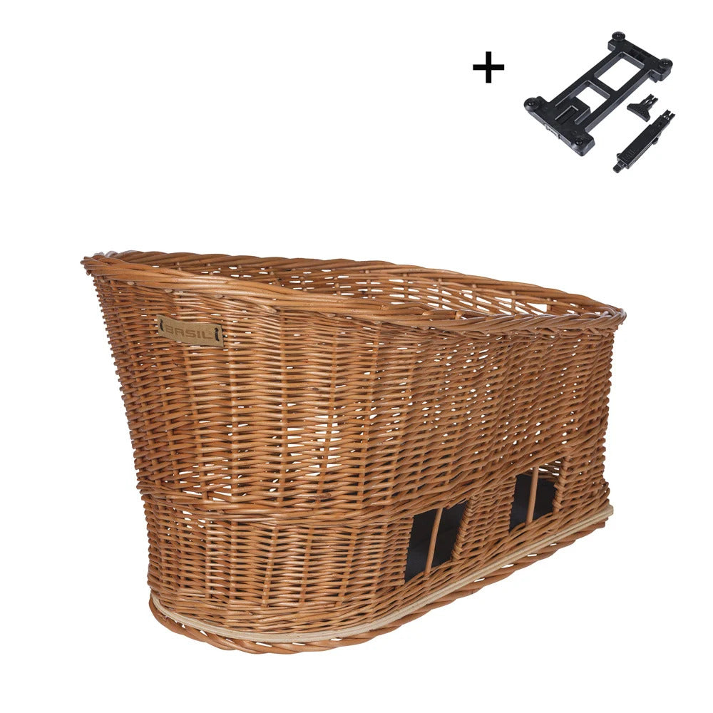 Hondenfetsmand Basil Pasje MIK 38 liter 41 x 27 x 27 cm - naturel