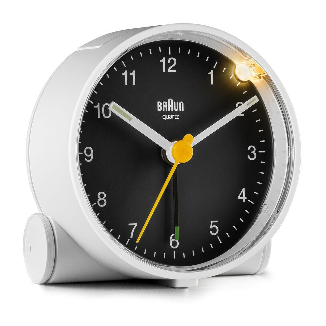 Braun BC 01 WB quartz alarm clock white