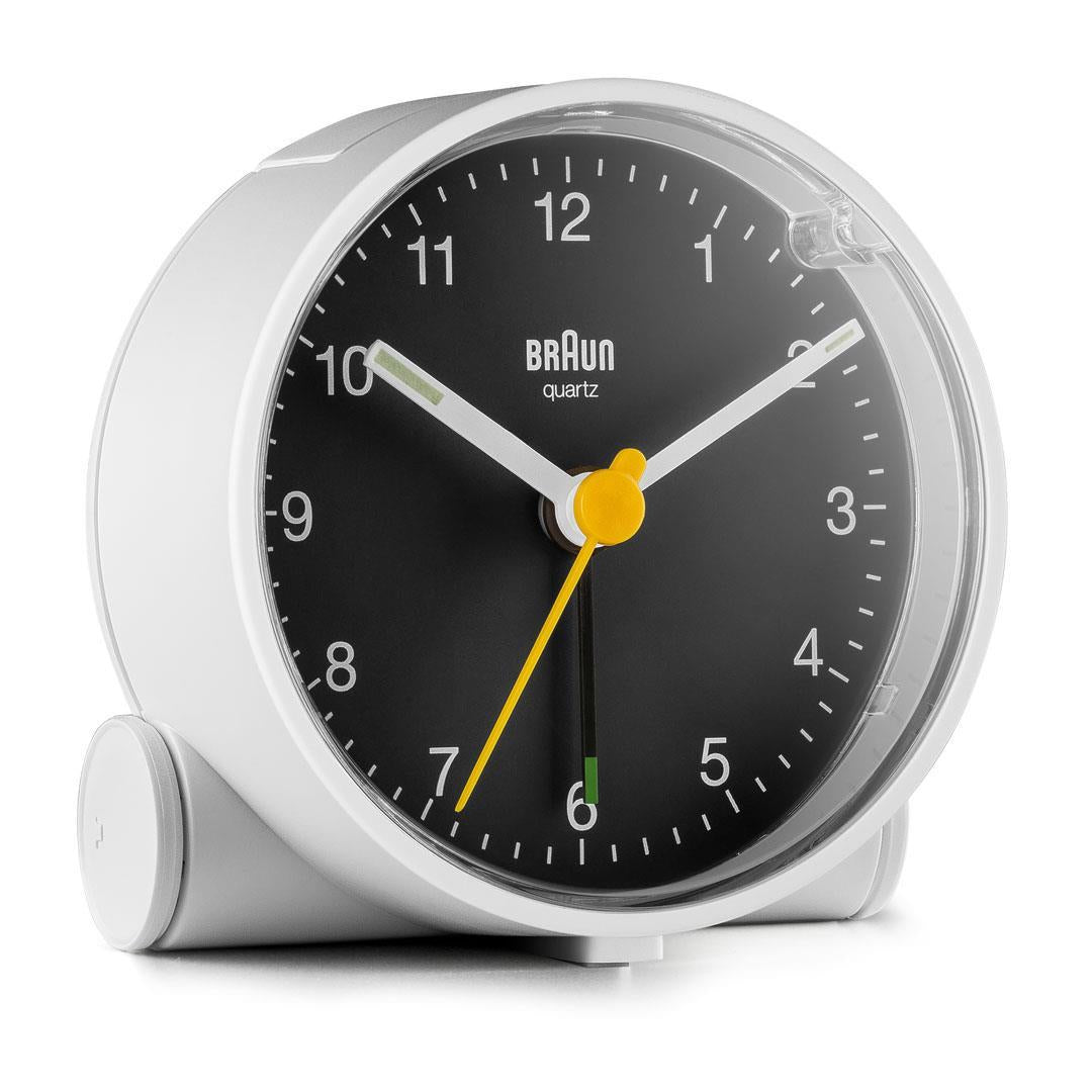 Braun BC 01 WB quartz alarm clock white