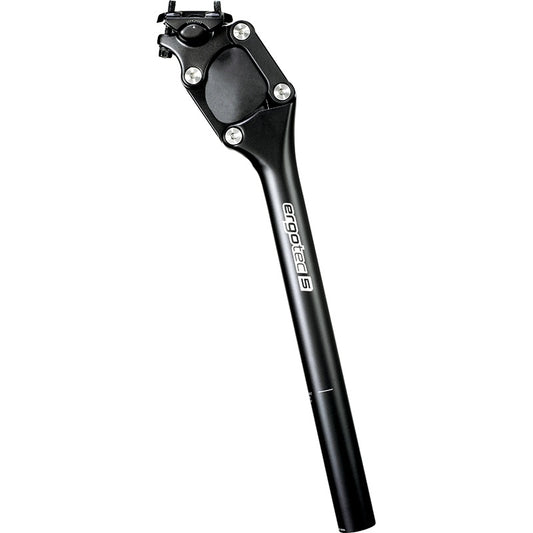 Zadelpen parallellogram geveerd Ergotec PM-705N ø31,6 mm x 350 mm - zwart