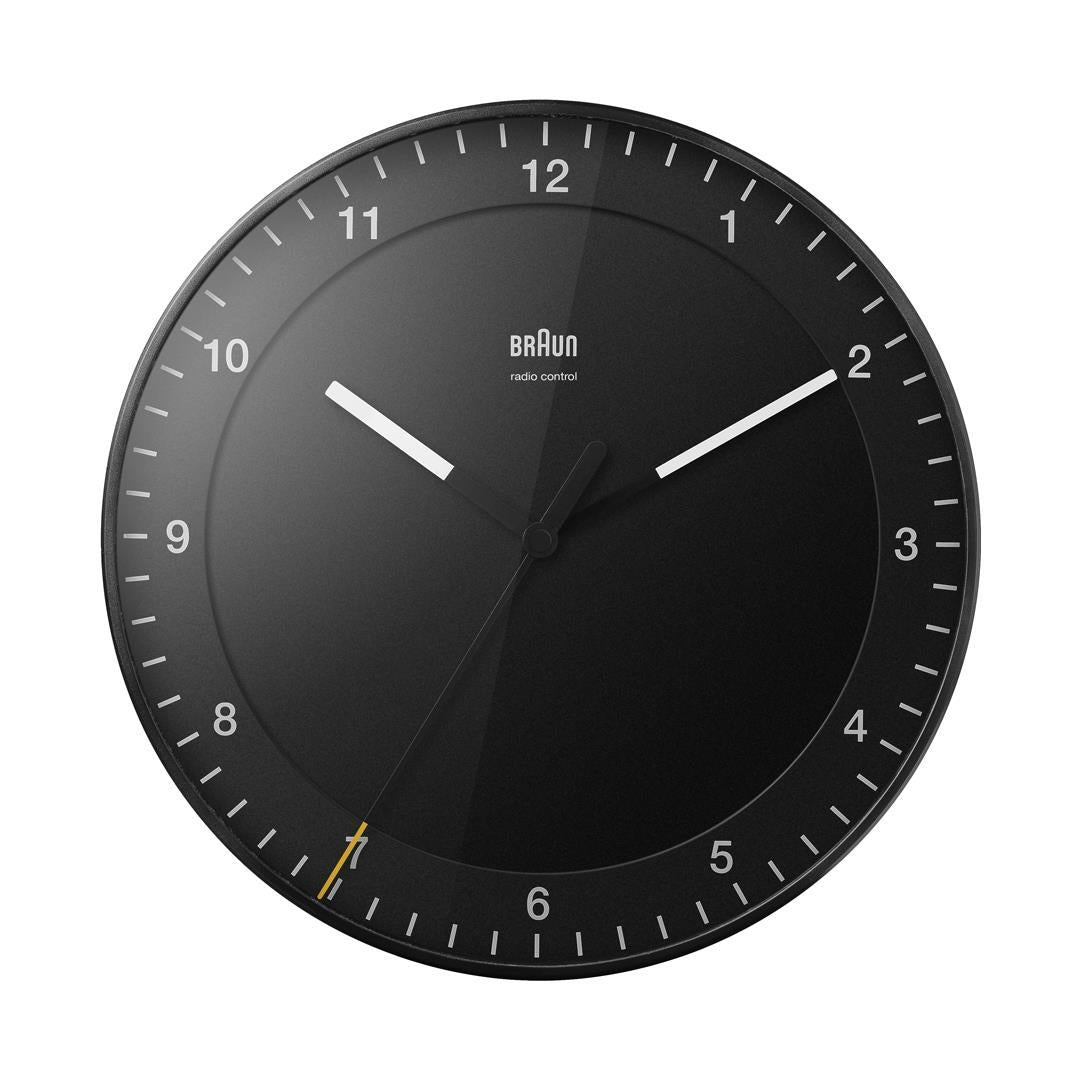 Braun BC 17 B-DCF radio wall clock black