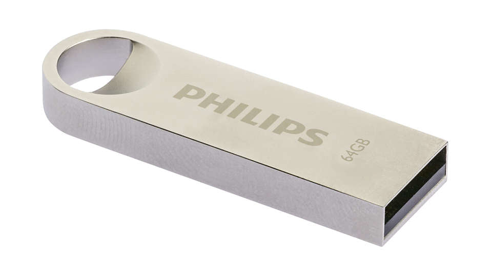 Philips USB 2.0             64GB Moon Vintage Silver