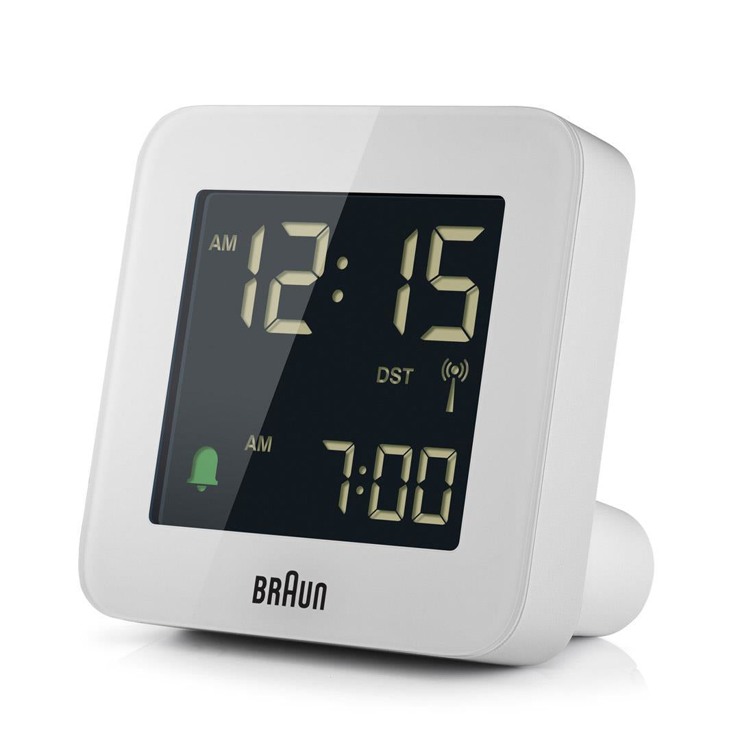 Braun BC 09 W-DCF      white Radio Controlled Alarm Clock