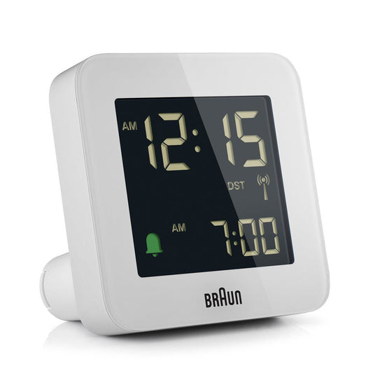 Braun BC 09 W-DCF      white Radio Controlled Alarm Clock