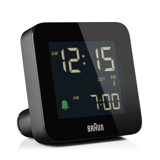 Braun BC 09 B-DCF         black Radio Controlled Alarm Clock