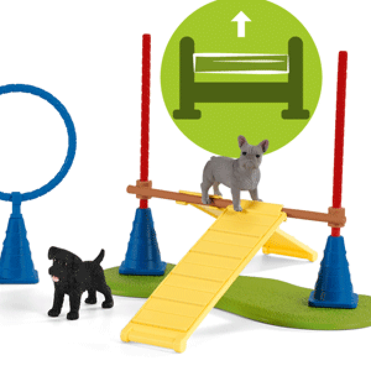 Schleich Farm World        42536 Puppy Agility Training