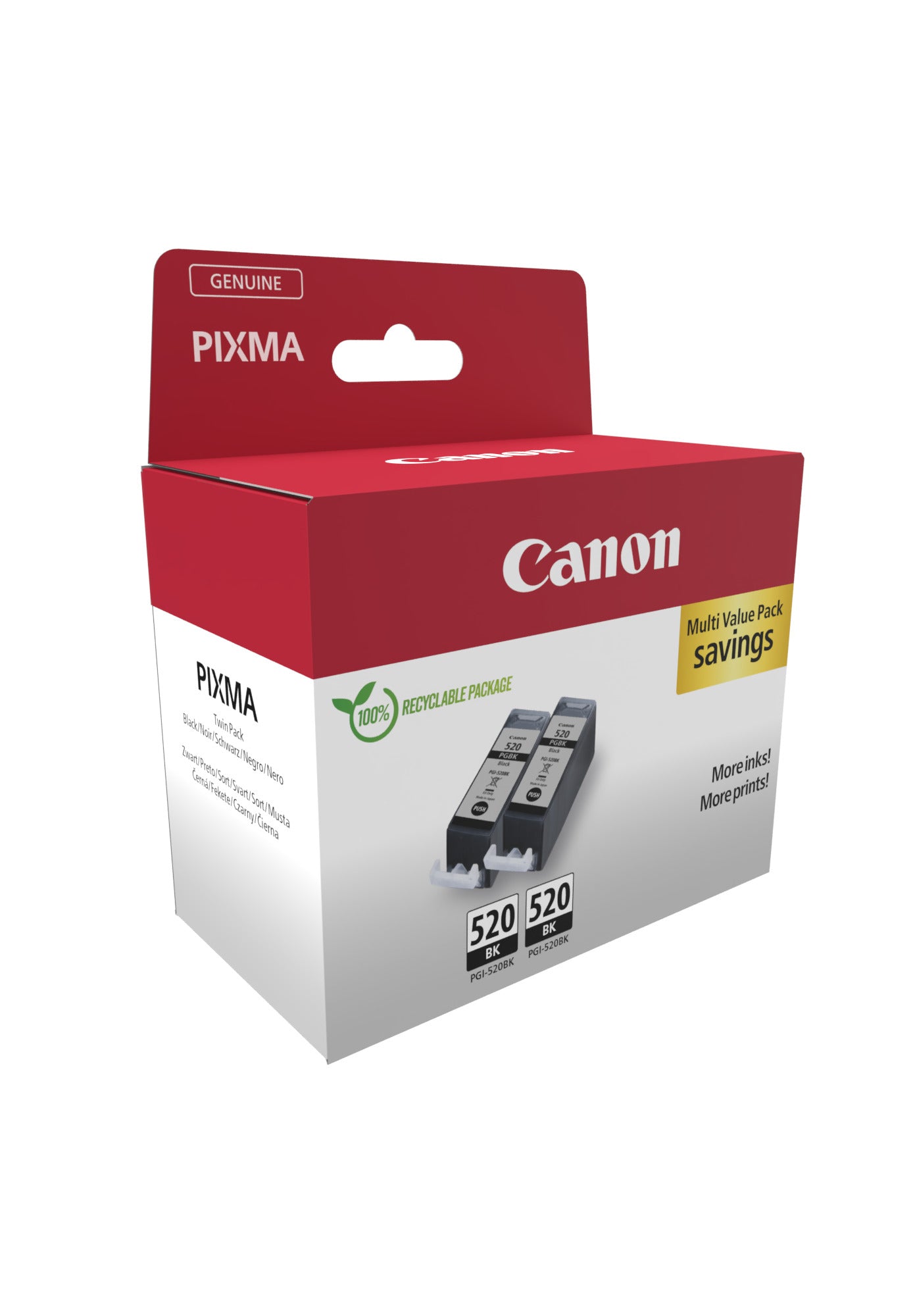 Canon PGI-520 BK black Twin Pack