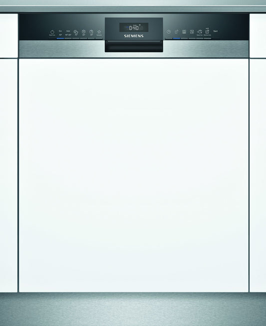 Siemens SN53ES14VE  60cm steel partial integrated dishwasher