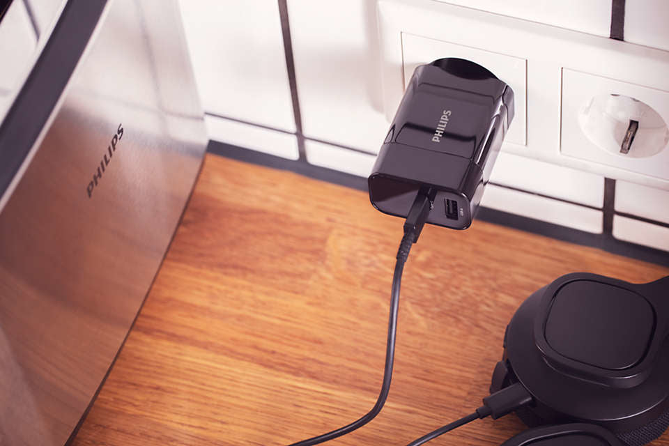 Philips High Power Dual Charger 30W 1 USB-A + USB C
