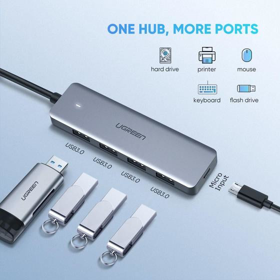 UGREEN USB-C 3.0 To 4 Ports HUB