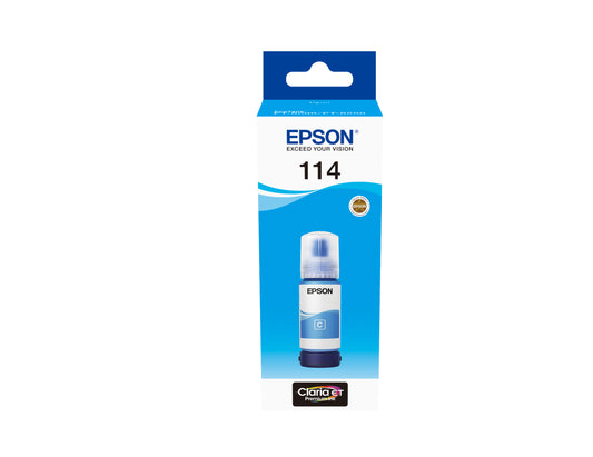 Epson EcoTank cyan T 114 70 ml               T 07B2
