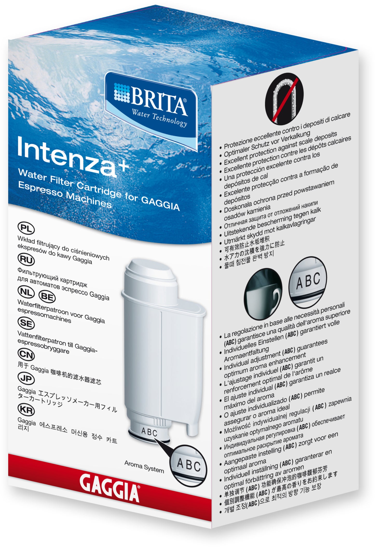 Gaggia Brita Intenza+ Water Filter