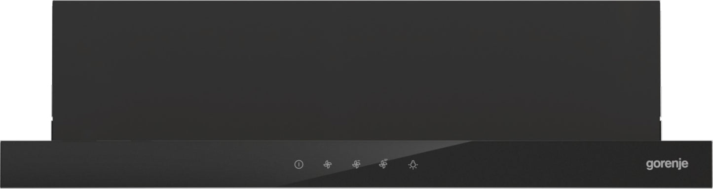 Gorenje TH64E4BG       black flat screen cooker hood, 60cm