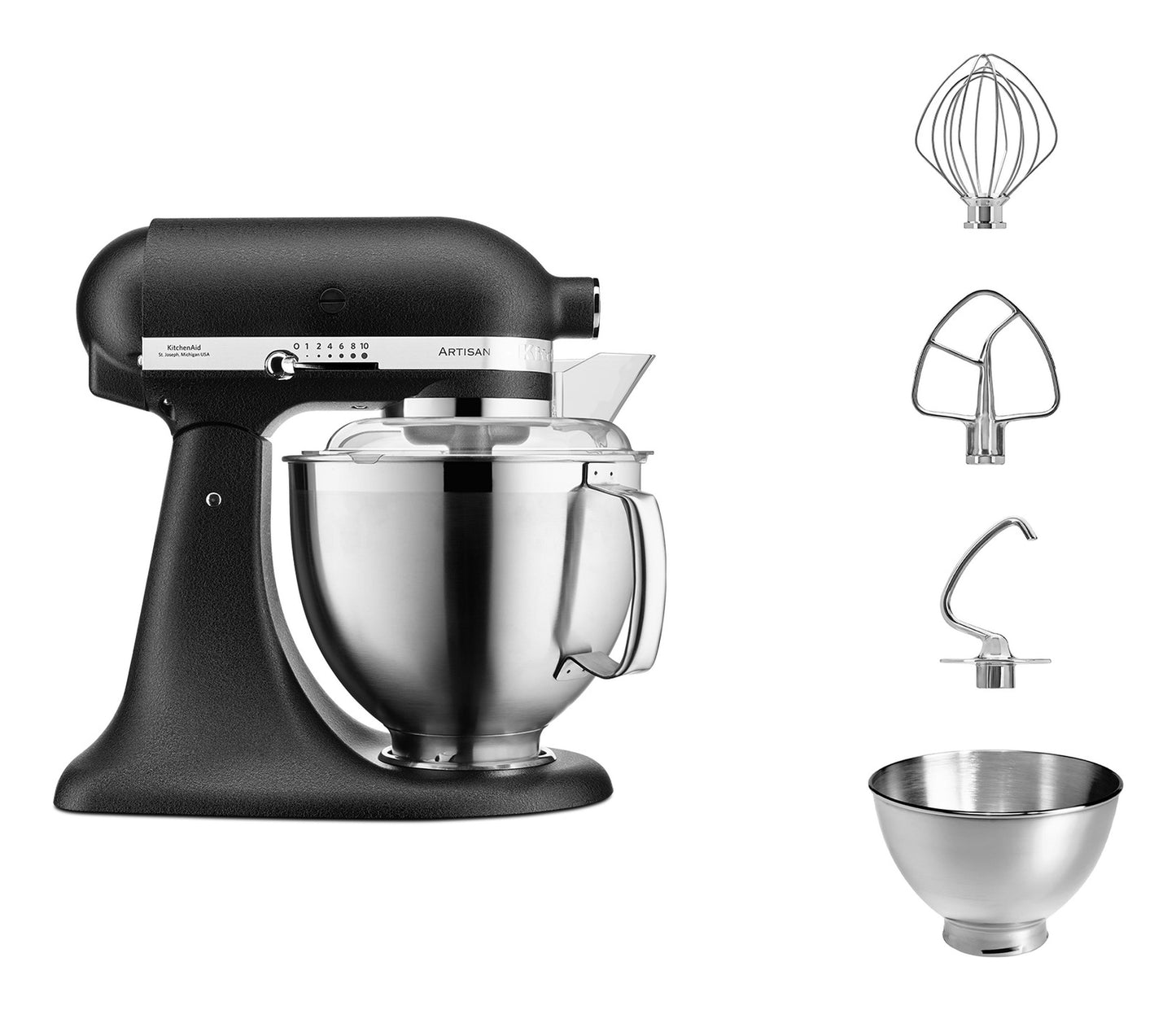 KitchenAid Artisan 5KSM185PSEBK gusseisen schwarz