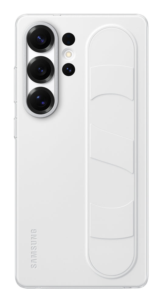 Samsung Standing Grip Case für Galaxy S25 Ultra White