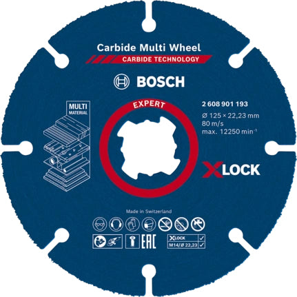 Bosch  X-LOCK CMW 125x22.23mm EXPERT
