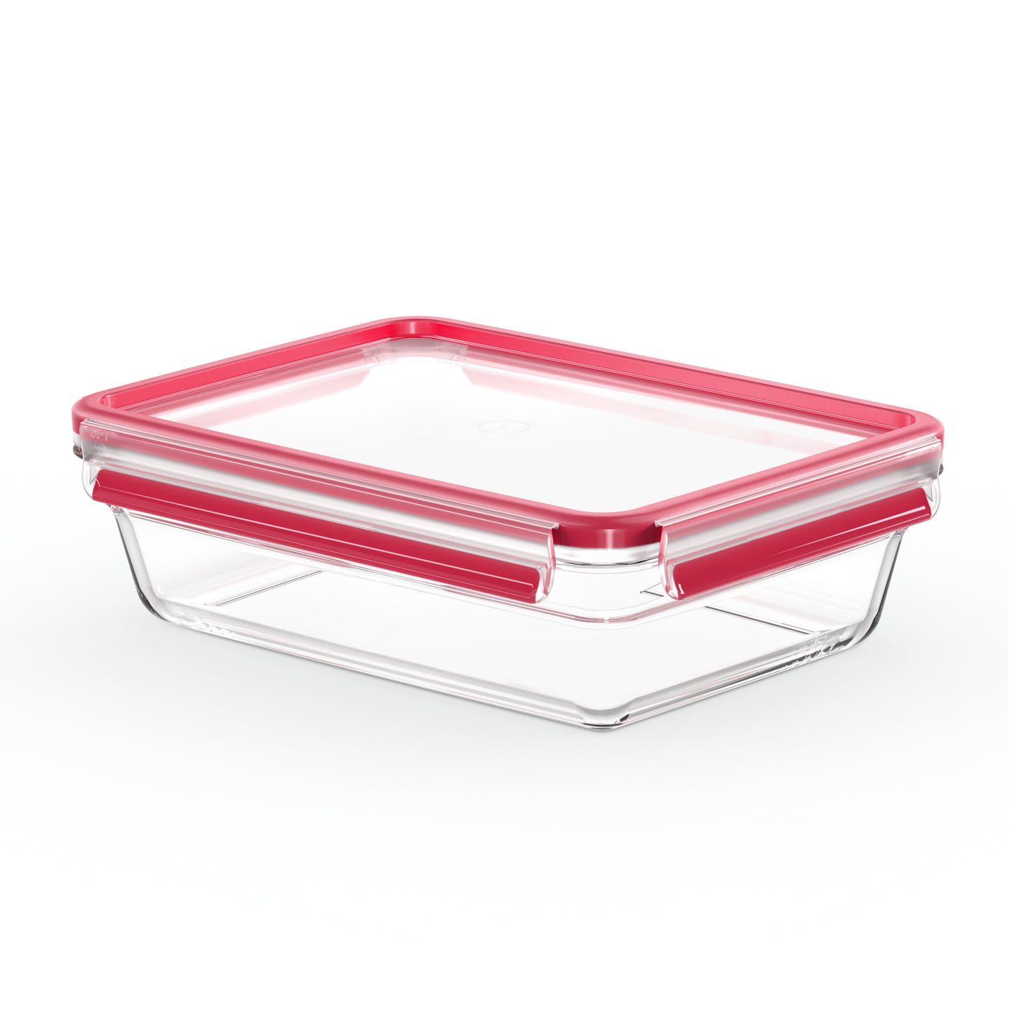 Emsa Clip&Close Glass Food Container, Square  2 L