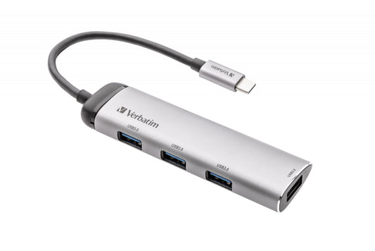 Verbatim USB-C Multiport Hub Four Port USB 3.2 Gen 1