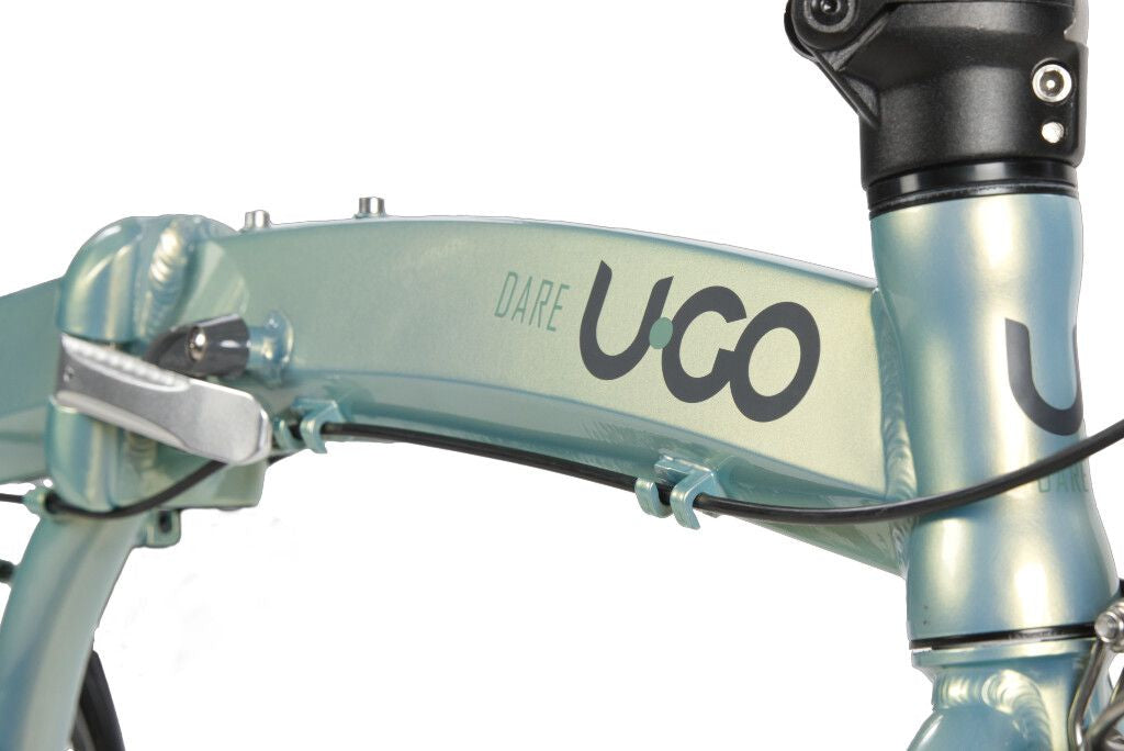 Vouwfiets 20" U-Go Dare i3 - Nexus 3 speed - V brake - Alpine Green