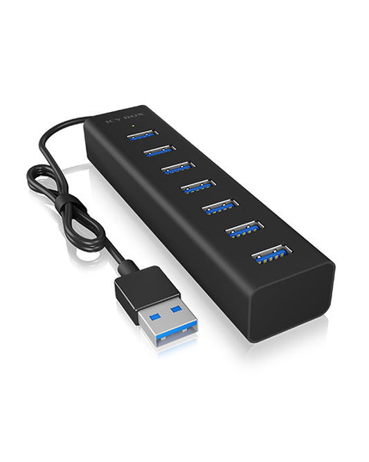 ICY BOX IB-HUB1700-U3 7 Port USB 3.0 Hub
