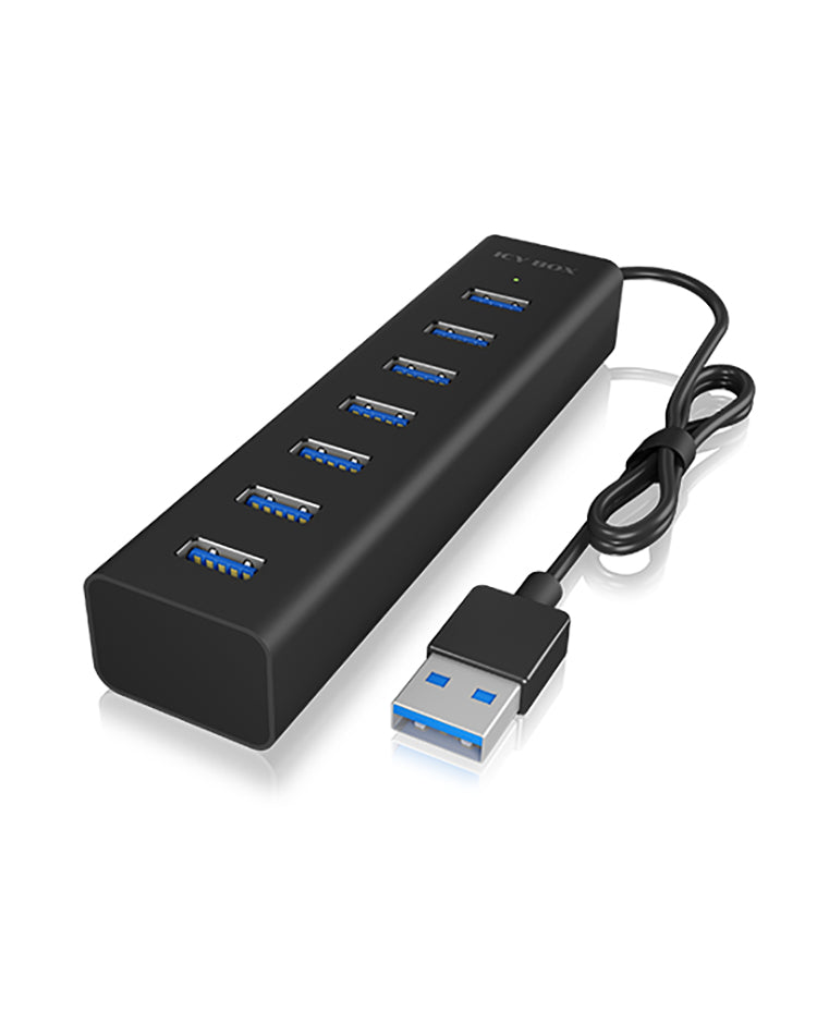 ICY BOX IB-HUB1700-U3 7 Port USB 3.0 Hub