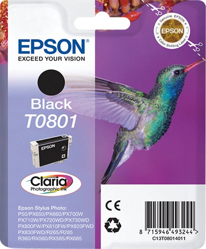 Epson ink cartridge black T 080                     T 0801