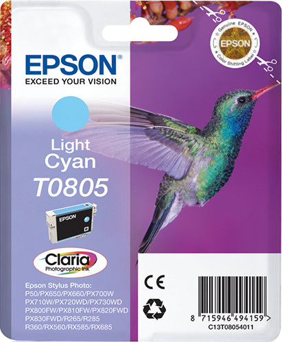 Epson ink cartridge light cyan T 080                     T 0805