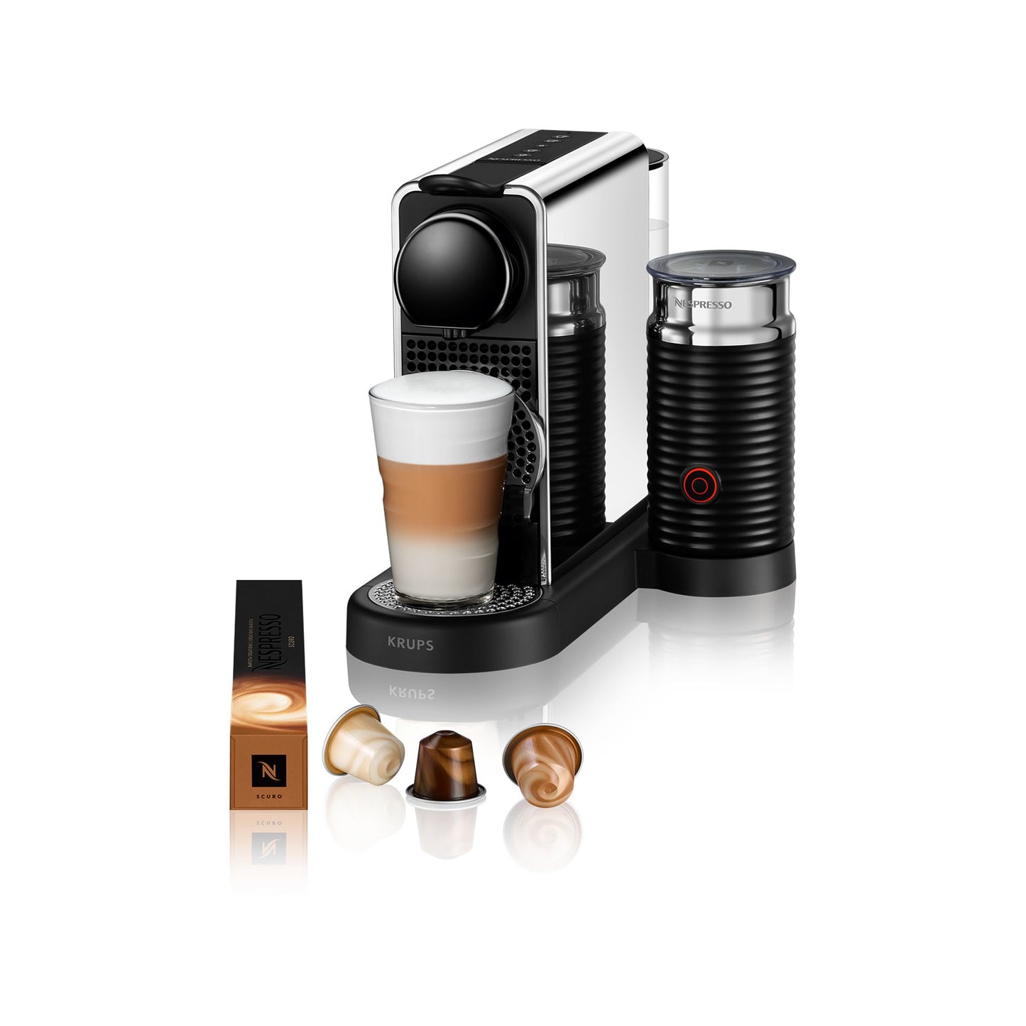 Nespresso XN 630D CitiZ Platinum & milk Coffee Machine   by Krups
