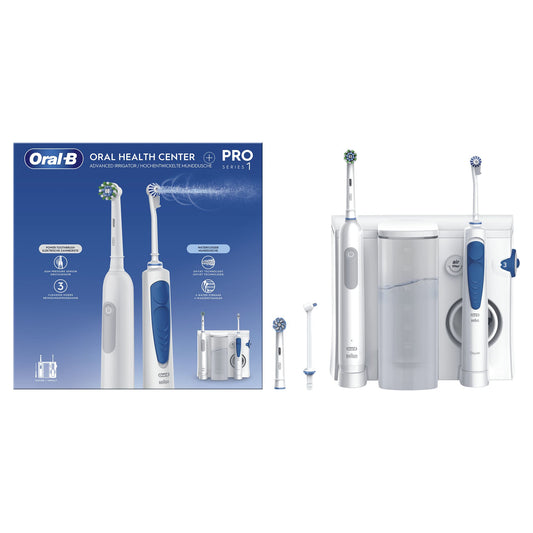 Oral-B Center OxyJet Oral Irrigator + Oral-B Pro 1