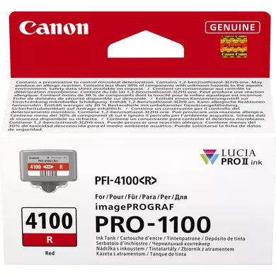 Canon PFI-4100 R red
