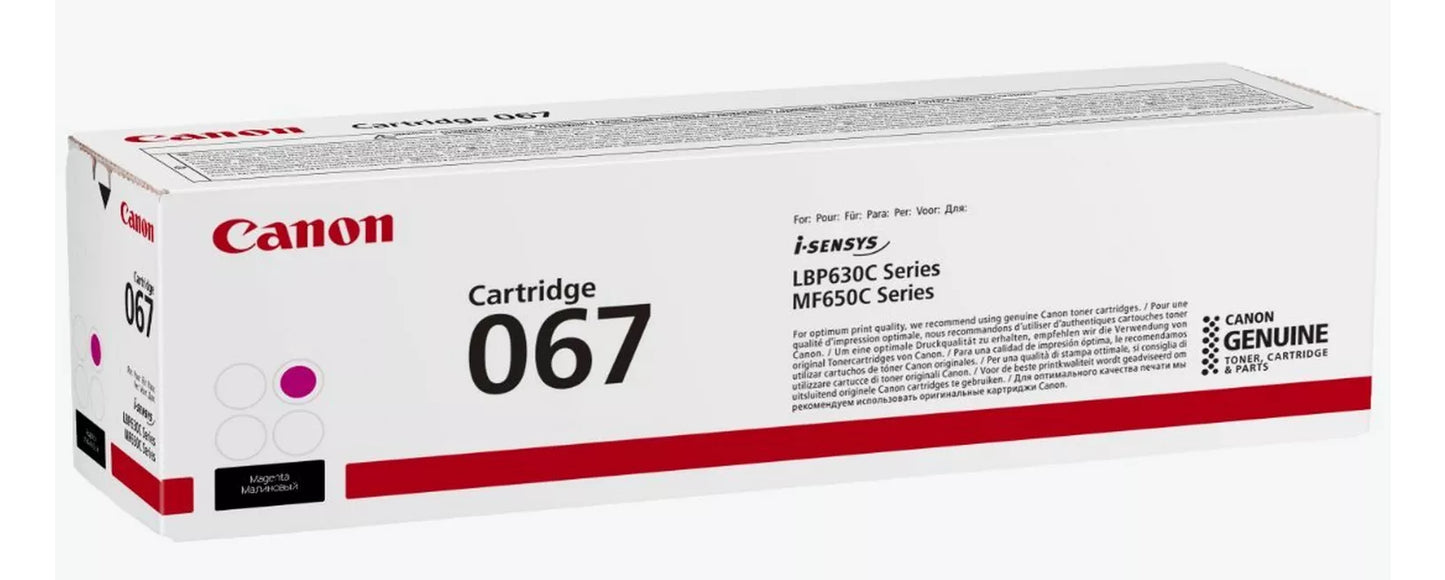 Canon Toner Cartridge 067 M magenta