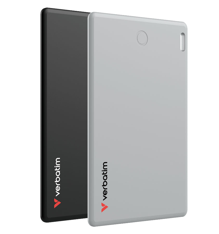 1x2 Verbatim My Finder Card BT schwarz/silber  MYFCR-02BS 32140